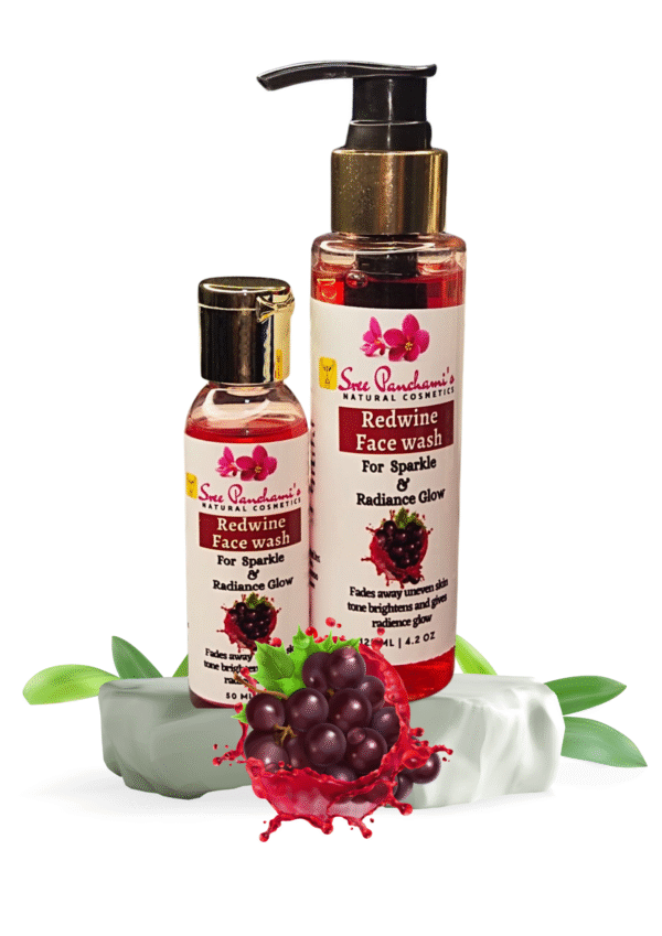 Redwine Face Wash for Instant Glow(125 ml)