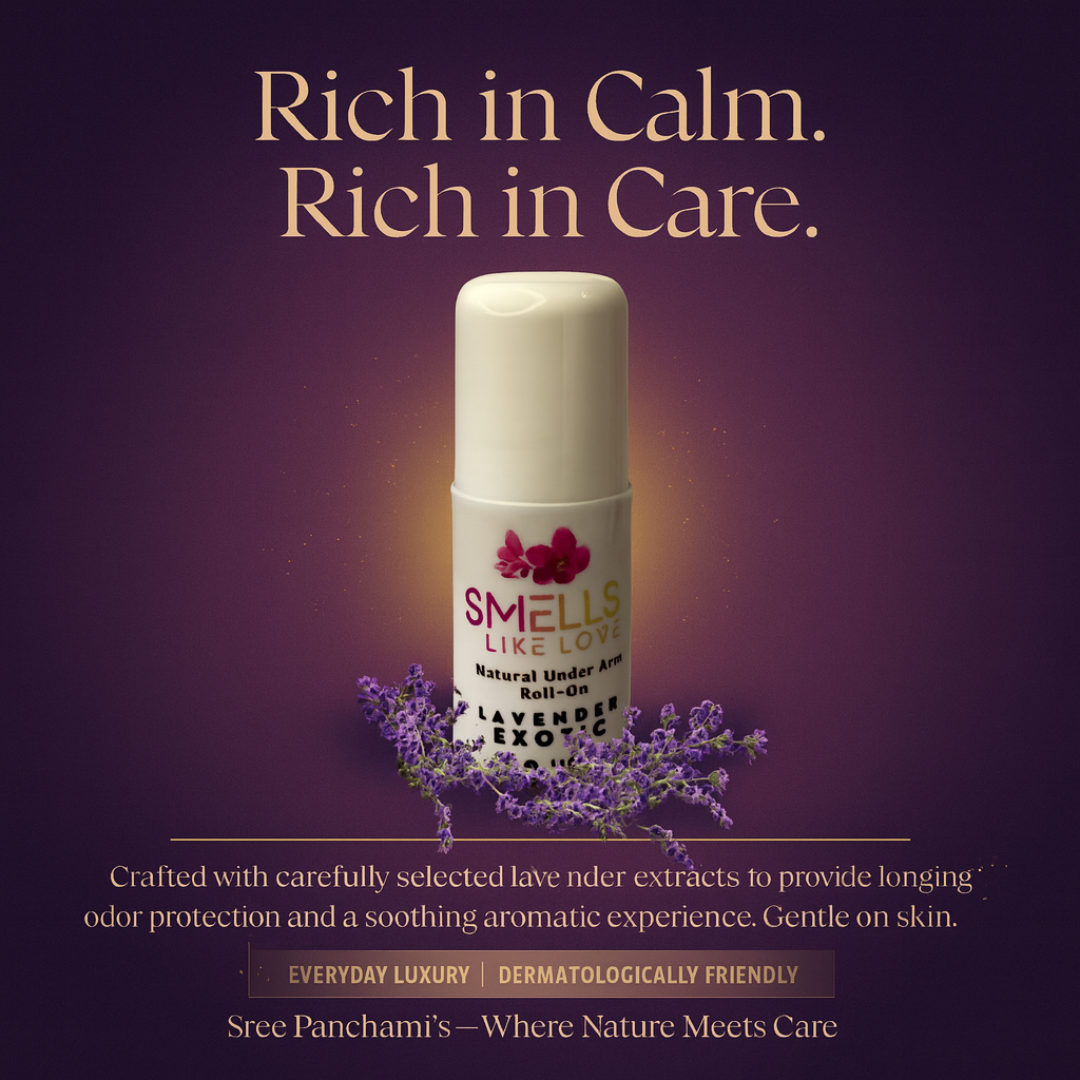 Natural Under Arm Roll-On - Lavender Exotic - Image 3