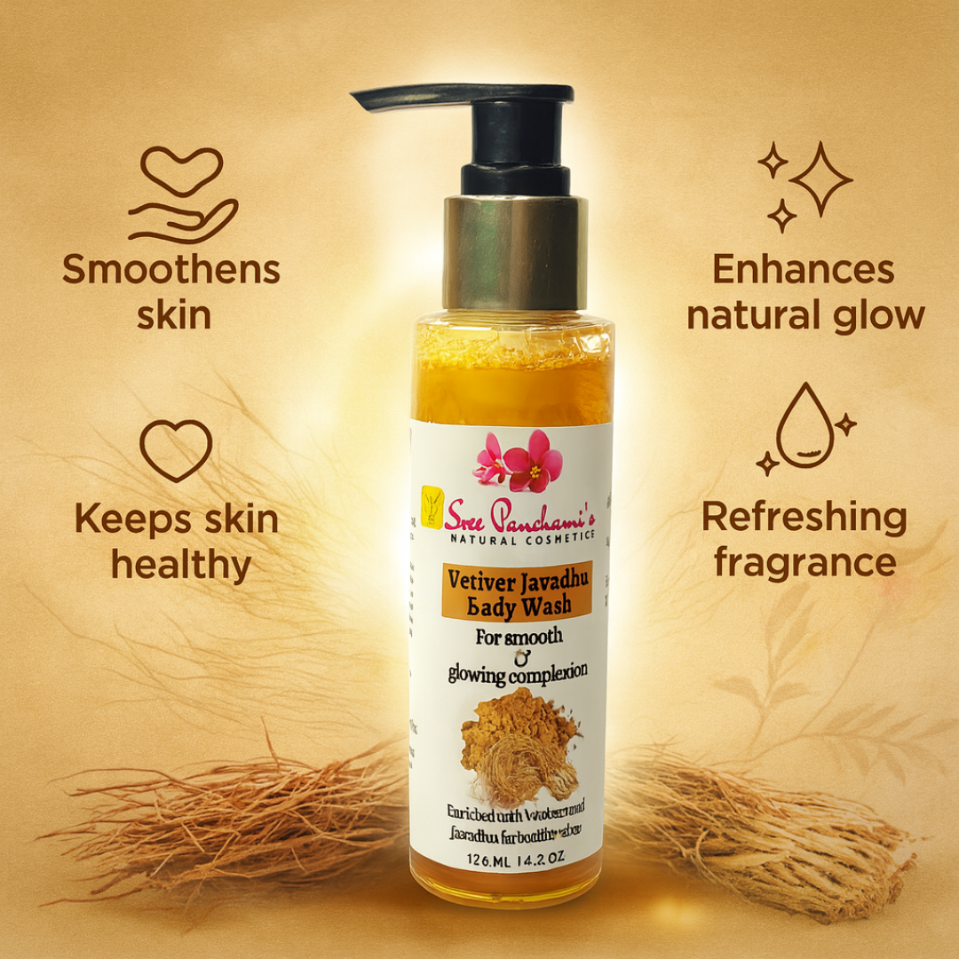 Vetiver Javadhu Body Wash - Image 3