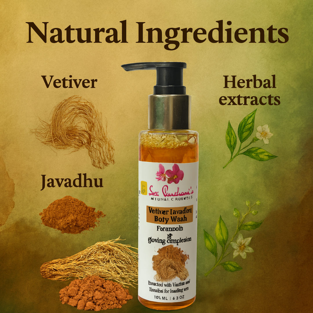 Vetiver Javadhu Body Wash - Image 5