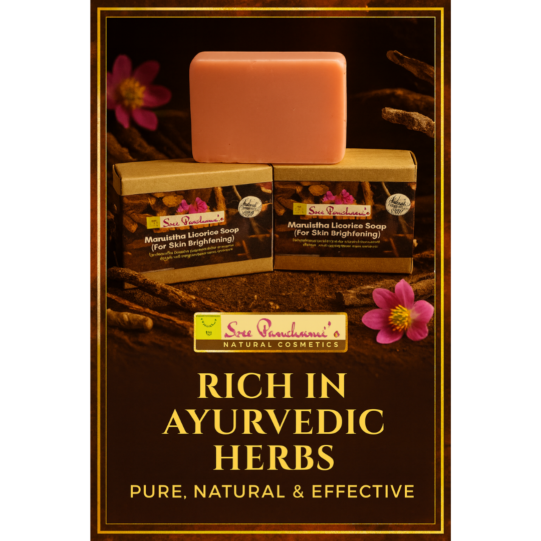 Manjistha Licorice Soap (For Skin Brightening) - Image 6