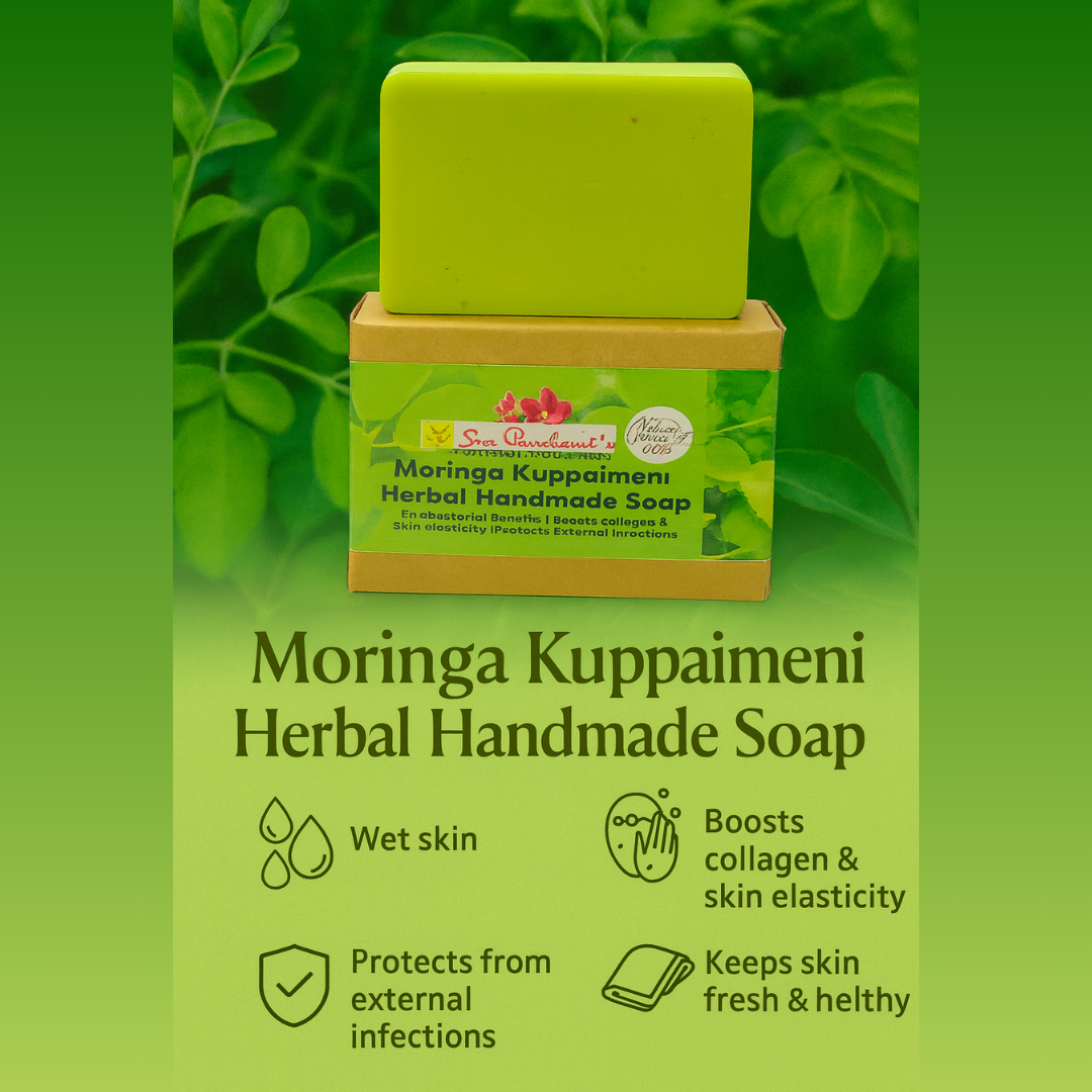 Moringa Kuppaimeni Herbal Handmade Soap - Image 5