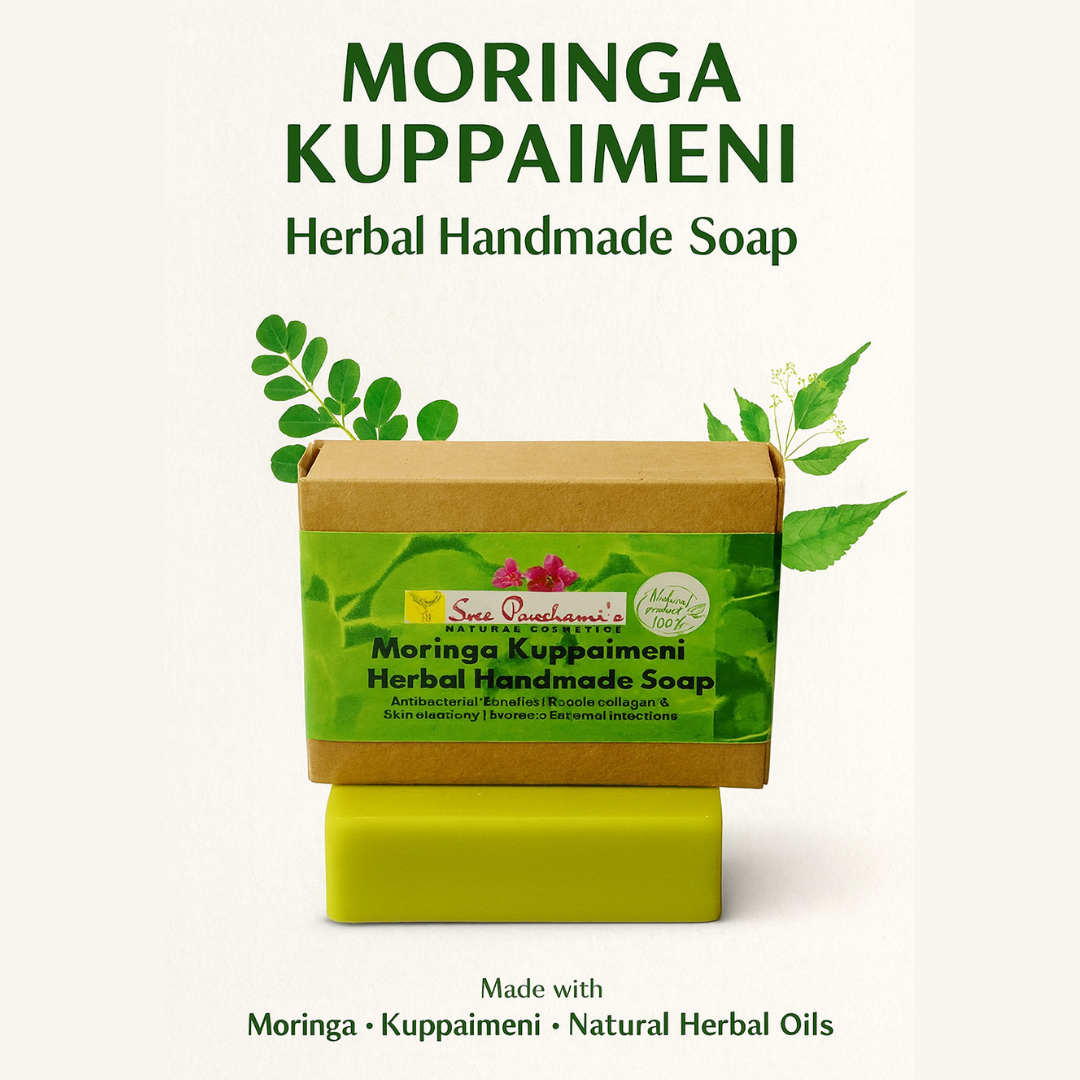 Moringa Kuppaimeni Herbal Handmade Soap - Image 7