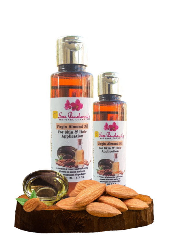 Virgin almond oil-For Skin&Hair Application