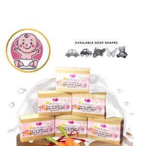 Carrot Saffron  Baby Bath Soap