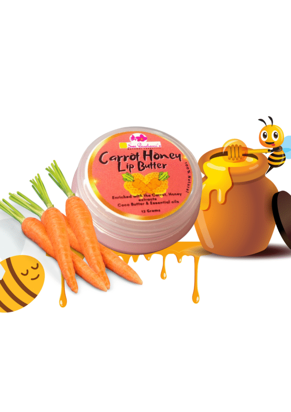 Carrot Honey Lip Butter