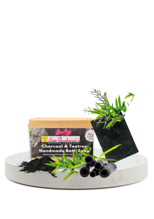 Charcoal & Teatree  Handmade Bath Soap