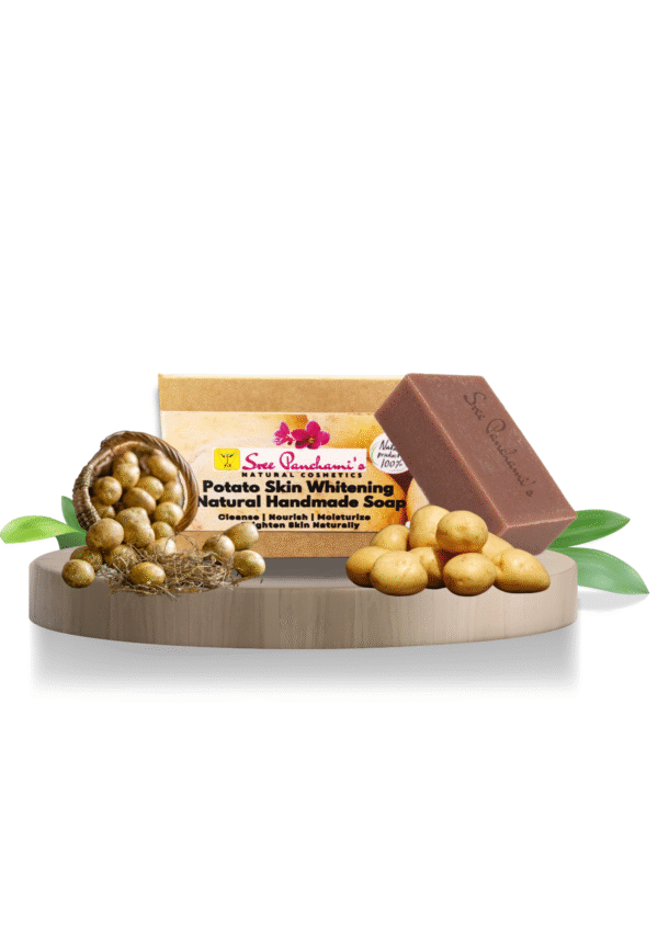 Potato Skin Whitening  Natural Handmade Soap
