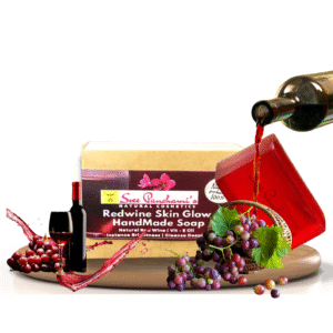 Redwine Skin Glow  HandMade Soap