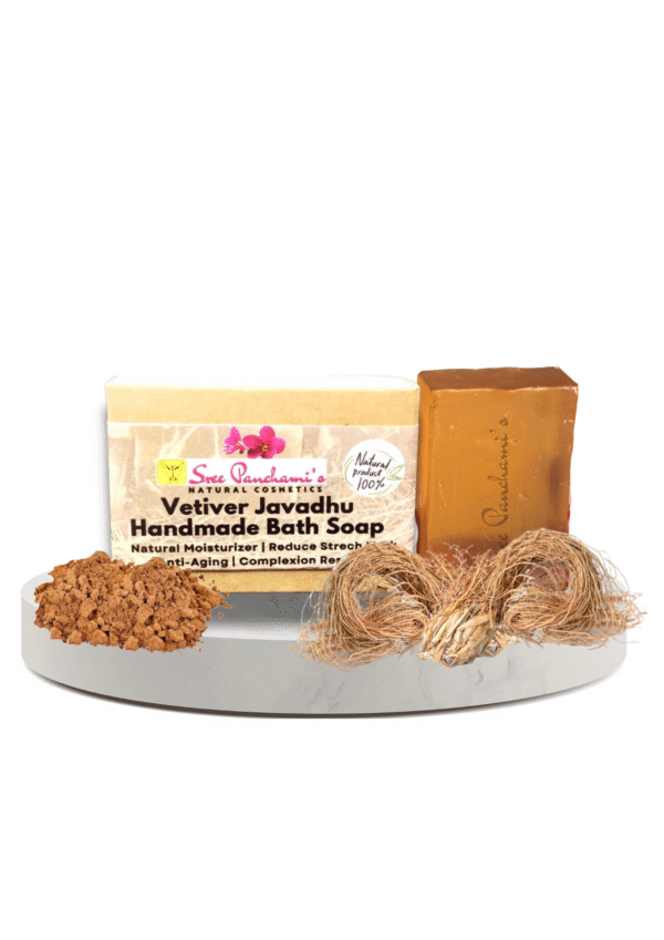 Vetiver Javadhu  Handmade Bath Soap